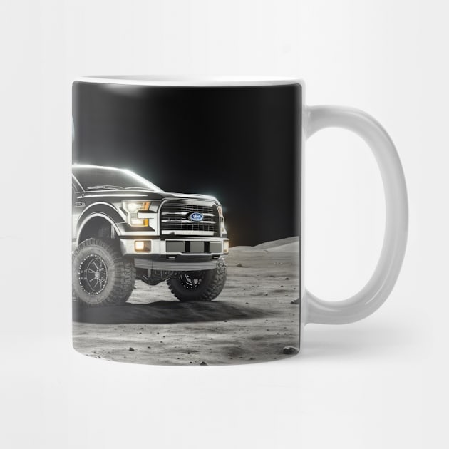 F-150 on the Moon by NebulaWave